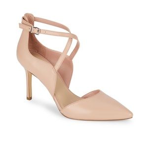 Saks Fifth Avenue “Brendi” Pumps Blush/Nude